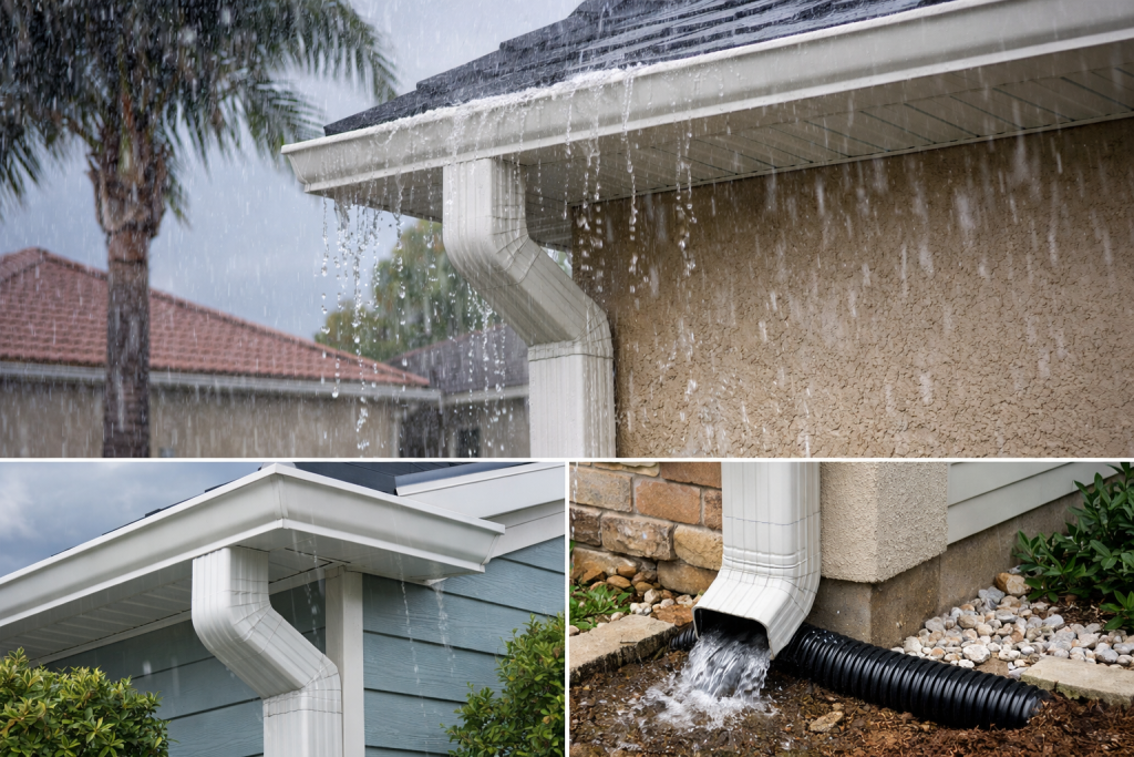 Seamless Overzied Downspout